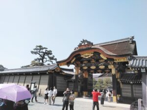 京都の二条城