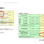 北陸電力株式会社の公式シミュレーション結果（従量電灯C・2月分）